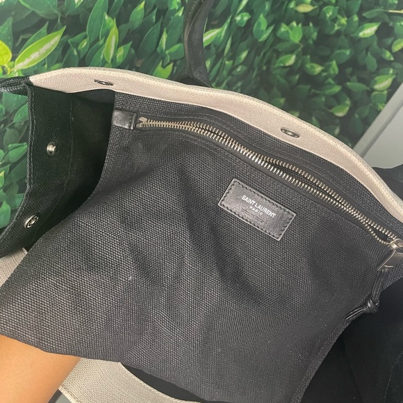 YVES SAINT LAURENT BAG 100% AUTHENTIC YSL TOTE BAG YSL RIVE GAUCHE PURSE - Picture 14 of 16